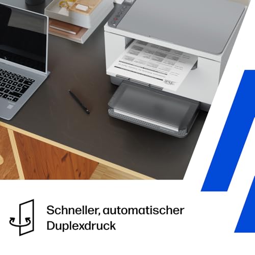 HP LaserJet MFP M234dw Multifunktionslaserdrucker, Schwarzweiß, 3-in-1 Drucker, Scanner, Kopierer, WLAN, LAN, Duplex, Airprint, 29 S/Min