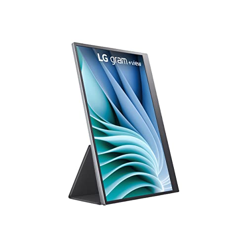 LG gram +View 16MR70, 16 Zoll +View gram Portable Monitor, mit USB Typ-C, 45 W Power Delivery
