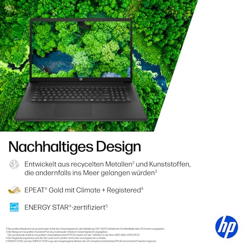 HP Laptop, 17,3" HD+, Intel N200, 8GB RAM, 256GB SSD