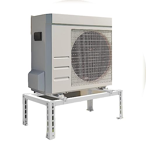 Robuste, verstellbare Bodenhalterung für Mini-Splitgeräte und Wärmepumpen - sorgt für optimale Kühlstabilität bei universellen Anwendungen