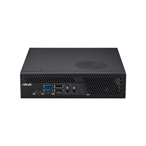 ASUS PB63-B3014MH Mini Desktop PC (Intel Core i3-13100 Prozessor, integrierte Intel UHD Grafik, 8GB DDR5 Speicher, 256GB M2. NVMe PCIe 4.0 SSD, WiFi 6E, Bluetooth 5.2, ohne Betriebssystem)