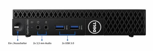 shinobee 0ptiplex 3050 Mini-PC Business Office Multimedia Computer mit 3 Jahren Garantie! - 8 GB - 128 GB NVME SSD - USB 3.0 - WLAN - HDMI - DP - LAN - Windows 11 Prof. 64-Bit - #8577