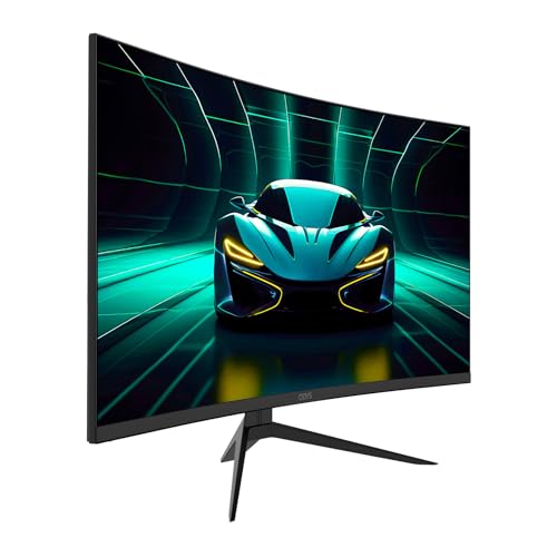 ODYS XP32 PRO-X 32 Zoll WQHD Curved Gaming Monitor, 180 Hz | 1ms MPRT, 1500R Krümmung, FreeSync kompatibel, HDR, 400 cd/m², 121% sRGB Farbraum, Eye Care, 2x HDMI 2.1, 2x Displayport 1.4