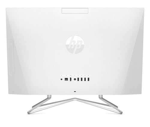 HP 60.5 cm All-in-One Desktop PC - mit Microsoft Office Lifetime License, FHD Display, Intel i3 Dual-Core Prozessor, 720P Webcam, mit kabelgebundener Tastatur & Maus, Windows 11 Pro (16GB RAM | 512GB