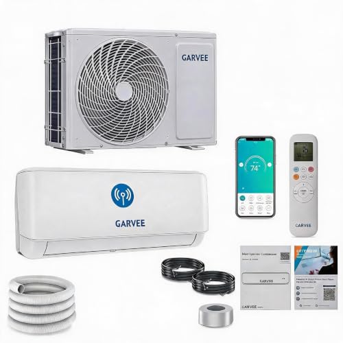 Garvee Split-Klimaanlage 9000 BTU/h, weiß