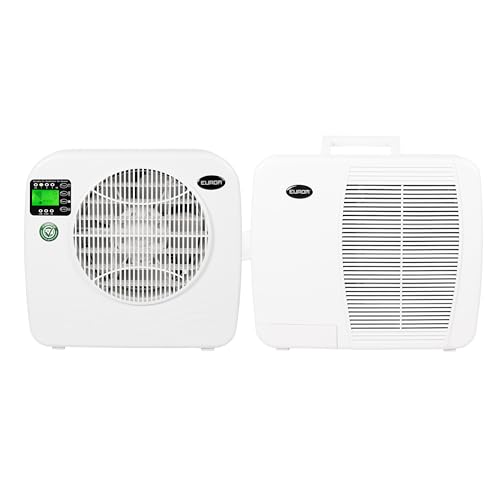 Eurom Klimaanlage AC3201E Weiß für Wohnwagen, Camping, Camper, Caravan | Mobiles Klimagerät mit 2.500–3.200 BTU | Kühlleistung für kompakte Räume | Betriebsspannung 220–240 V