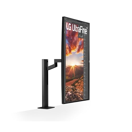 LG Ultrafine Ergo 32UN880K-B.AEU (32 Zoll) 4K UHD IPS Monitor, HDR10, USB-C (60W), Ergonomischer Standfuß, Schwarz