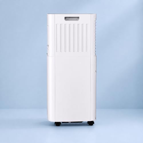 Freeze. nine 9000BTU Mobile Klimaanlage Weiß – Monoblock-Klimagerät mit LED-Display & Fernbedienung, Timer und Sleep‑Modus, verstellbarer Luftauslass, Kindersicherung, inkl. Abluftschlauch & Fensterki