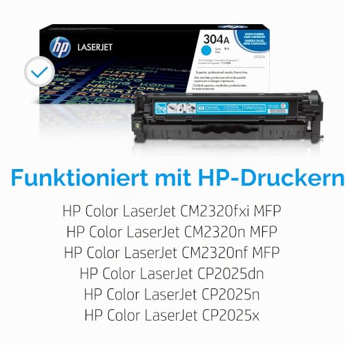 HP 304A Cyan Original LaserJet Tonerkartusche