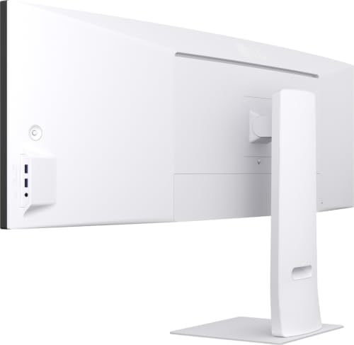 LG UltraWide 49U950A-W.AEU (49 Zoll) 32:9 Curved DQHD Nano IPS Monitor, 144Hz, AMD FreeSync™ Premium, DisplayHDR™ 400, USB-C (90W), Weiß