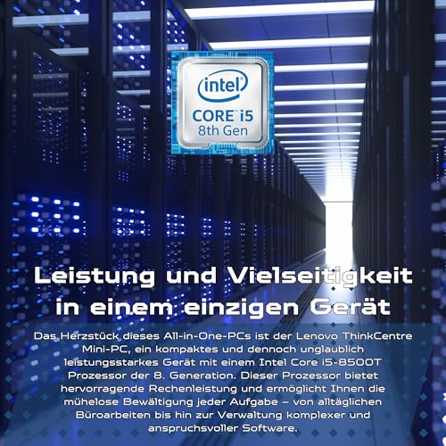 Computer Kompletter Desktop-Computer 27 Zoll i5 8500 16 GB RAM 512 GB SSD Win 11 Pro Office 2021 Pro Garantie 36 Monate