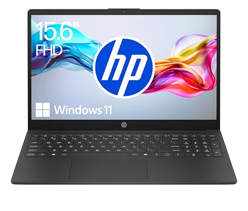 HP Laptop | 15,6" FHD Display | Intel Core i3-N305 | 8 GB DDR4 RAM | 512 GB SSD | Intel UHD Graphics | Windows 11 Home | QWERTZ | Jet Black