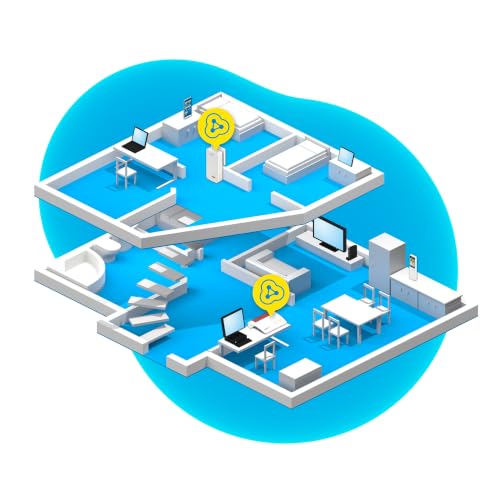 FRITZ!Powerline 1240 AX WLAN Set | Mesh | Wi-Fi 6 bis 600 MBit/s | Singleband WLAN (2,4 GHz), Powerline über das Stromnetz bis 1,2 GBit/s, einfache Einrichtung, Developed in Europe