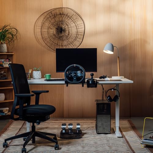 Logitech G Driving Force Schalthebel, SIM-Racing-Zubehör, Schwarz | 6 Gänge mit H-Schema, Schaltknauf aus Echtleder & Stahl, SIM-Racing-Cockpit, Gaming-Lenkrad, kompatibel mit G29/G920/G923