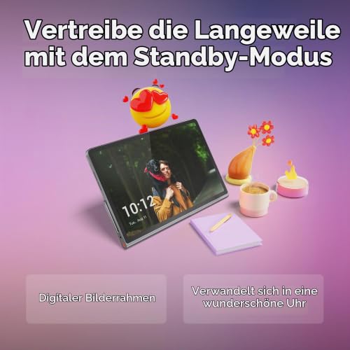 Lenovo Tab Plus, 2K-Display 11,5 Zoll - (MediaTek Helio G99 Prozessor, 8 GB RAM, 128 GB Speicher, WiFi, Tablet Android 13) - Luna Grey, Exklusiv von Amazon