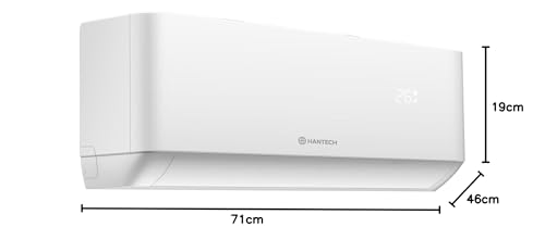 Split Klimaanlage 18000 BTU (bis 60m²) HANTECH H-PRO Heiz-&Kühlfunktion, Luftfilter, WIFI, Montagematerial