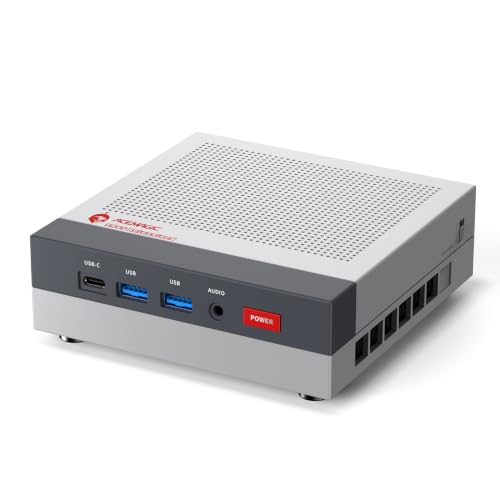 ACEMAGIC Retro X3 Mini PC, AMD Ryzen 7 H 255 1TB SSD 16GB LPDDR5 RAM | Radeon 780M, USB4, 2.5G LAN, WiFi 6E, BT 5.2, Triple 4K Display, Mini Desktop PC für Home Office, Multimedia & Creator