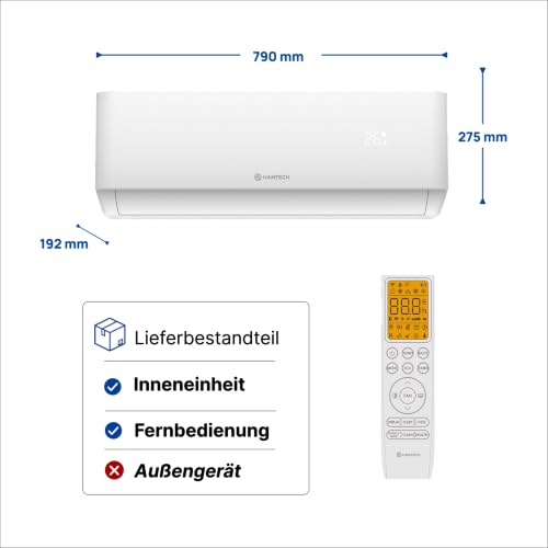 HANTECH Multi Split Klimaanlage H-PRO Inneneinheit 12000 BTU weiß