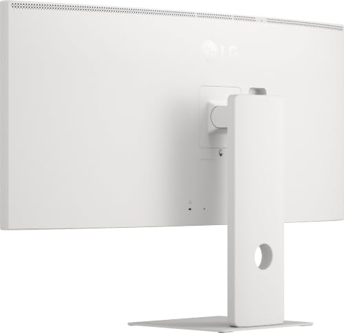 LG UltraWide 40U990A-W.AEU (40 Zoll) 21:9 Curved 5K2K Nano IPS Black Monitor, 120Hz, AMD FreeSync Premium, DisplayHDR 600, Thunderbolt 5, HDMI 2.1, Weiß