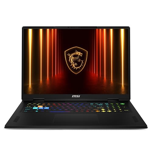 msi Vector 18 HX AI A2XWIG-674IT, Gaming Notebook 18 Zoll QHD+ 240 Hz, Intel Core Ultra 9 275HX, Nvidia RTX 5080 16 GB GDDR7, 32 GB RAM DD5 6400 MHz, 1 TB PCIe4, WiFi 7, Win 11 Home