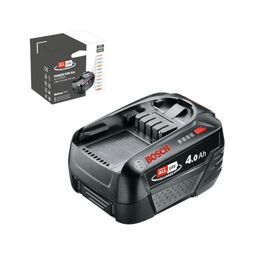 Bosch DIY Akkupack PBA 18V 4.0Ah W-C | Batterie Akku, im Karton, 1600A011T8, 4 Ah