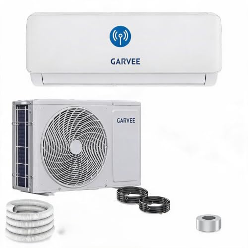 Leise Split-Klimaanlage 24000 BTU (7,2 kW) – Inverter für Heizen & Kühlen – A++ Energieeffizienz – Antibakterieller Verdampfer, Aktivkohlefilter, R32 – WiFi & App-Steuerung