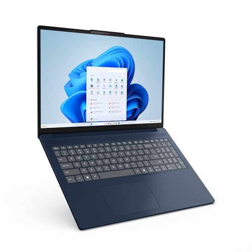 Lenovo IdeaPad Slim 3 | Laptop | Ryzen 5 | 24GB | 1TB | 65W Netzteil | 16" WUXGA Display | AMD Ryzen 5 7535HS | 1TB SSD | 24GB RAM | AMD Radeon 660M Grafik | QWERTZ | Windows 11 | Blau