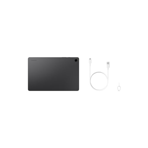 Samsung Galaxy Tab A9+ Wi-Fi Android-Tablet, 64 GB Speicherplatz, Großes Display, 3D-Sound, Simlockfrei ohne Vertrag, Graphite, Inkl. 3 Jahre Herstellergarantie [Exklusiv bei Amazon]