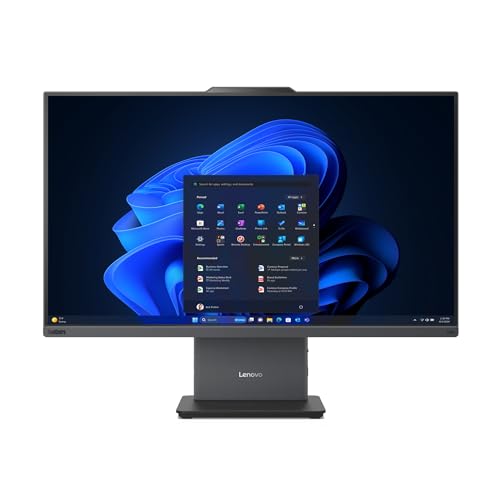 Lenovo ThinkCentre neo 55a 24 Gen 6 13FA - All-in-One (Komplettlösung) - mit Monitorständer - Ryzen 5 220/3.2 GHz - RAM 16 GB - SSD 512 GB - TCG Opal Encryption, NVMe - Radeon 740M - 1GbE