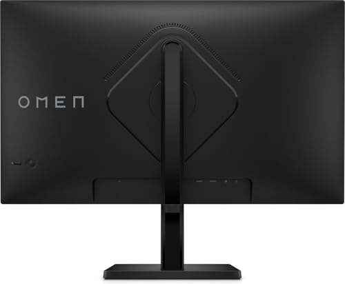 HP Omen 27q Gaming Monitor - 27 Zoll Bildschirm, QHD Display, 165Hz, AMD FreeSync Premium, 1 ms Reaktionszeit, 2X HDMI 2.0, Display Port 1.4, Audioausgang, schwarz