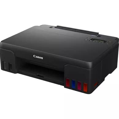 Canon PIXMA G550 Tintentankdrucker mit nachfüllbarem Tank, günstige Drucke | Für Fotoliebhaber; nachfüllbare Tintentanks mit günstigen Flaschen, WiFi Direct und Mopria, randloses A4- und Fotodruck