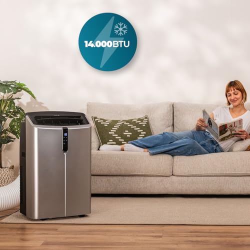Cecotec Klimaanlage Mobil ForceClima 14800 Nux Heating, 14.000 BTU
