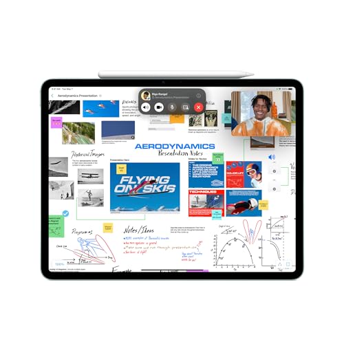 Apple Pencil Pro: Fortschrittliche Tools, pixelgenaue Präzision, Neigungs und Drucksensitivität und branchenführende niedrige Latenz zum Notizenmachen, Zeichnen und um Kunstwerke zu erschaffen