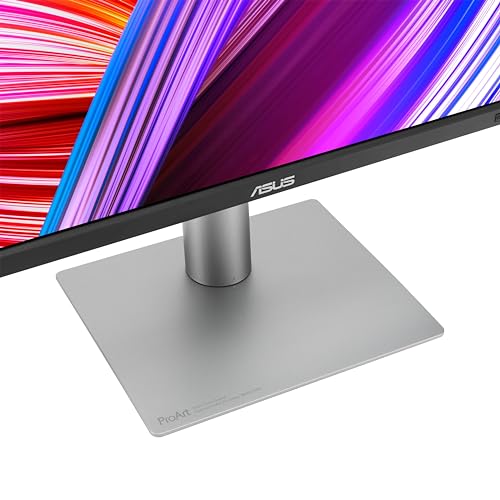 ASUS ProArt PA279CRV 27 Zoll 4K DCI-P3 USB-C Professional Monitor | Calman verifiziert, 99% DCI-P3, Delta E < 2, M Modus für MacBook Color Match, Daisy Chain, IPS, USB-C 96W, Höhenverstellbar