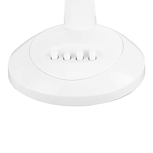 Jocca - Tischventilator 30 cm Durchmesser/Leistung 45 W / 3 Geschwindigkeiten / 3 Flügel/Oszillationssystem, neigbarer Kopf (Blau)