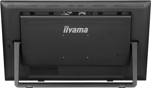 iiyama Prolite T2755MSC-B1 Full-HD IPS PCAP Touchscreen-Monitor | 68,6 cm, 27", 10 Punkt Multitouch, kapazitiv, HDMI, DP, Audio-out, USB3.2, Lautsprecher, 7H, Anti-Fingerprint, VESA, schwarz