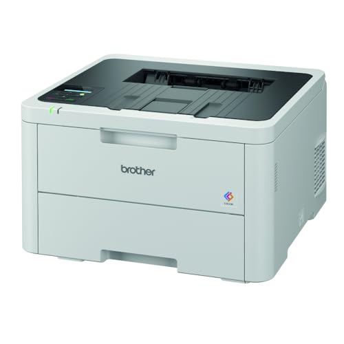 Brother HL-L3220CW, Farb-LED-Drucker, WLAN, LC-Display, 18 Seiten/Min. | LCD-Display, Papierkassette für 250 Blatt, WLAN 5 GHz und USB, Starttoner für 500 Seiten