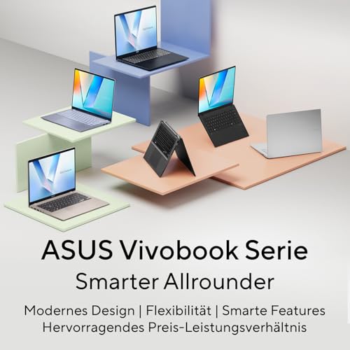 ASUS Vivobook S 15 S5507QA Laptop | Copilot+ PC | 15,6" 2,8K WQHD+ 16:9 OLED Display | Snapdragon X Elite X1E-78-100 | 16GB RAM | 1TB SSD | QC Adreno GPU | Win11 Home | QWERTZ | Cool Silver
