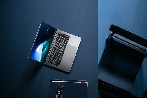 ASUS ExpertBook P5 AI Laptop I 14" WQXGA Touch-Display | Intel® Core™ Ultra 5 226V I 16 GB RAM I 512 GB SSD I Intel® Arc™ 130V I QWERTZ Tastatur I Misty Grey