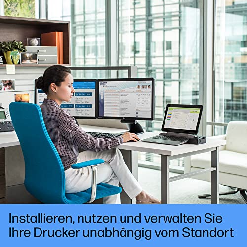 HP LaserJet Pro MFP 4102dw Multifunktions-Laserdrucker, Drucken in Schwarzweiß, WLAN, Automatischer beidseitiger Druck, Hohe Druckgeschwindigkeit, Bis zu 80.000 Seiten pro Monat, Wolf Pro Security