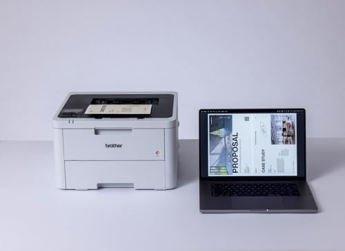 Brother HL-L3240CDW, Farb-LED-Drucker, Duplex, WLAN, LAN, 26 Seiten/Min. | LCD-Display, Kassette 250 Blatt, WLAN 5 GHz, LAN und USB, Starttoner für 1.000 Seiten