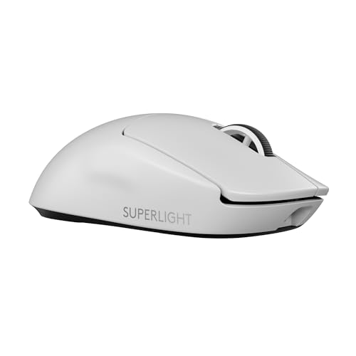 Logitech G PRO X SUPERLIGHT 2 SE kabellose Gaming-Maus | Für PC/Mac, 60 g Pro-Grade-Maus, 5 programmierbare Tasten, 44K-DPI-Sensor, 8.000 Hz Signalrate, USB-C-Ladefunktion - Weiß
