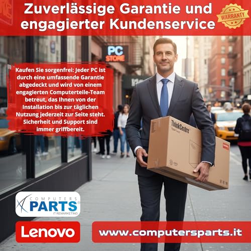 Lenovo All-in-One 24 Zoll Touchscreen i5 10500T bis zu 3,80 GHz – 16 GB RAM – 1000 GB SSD – Windows 11 Pro – Office und Business PC usb-c Garantie 36 Monate