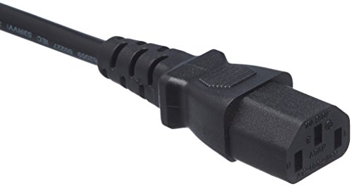 Amazon Basics - Netzkabel - 3 m, Schwarz & Verbindungskabel, DisplayPort auf DisplayPort, 3 m