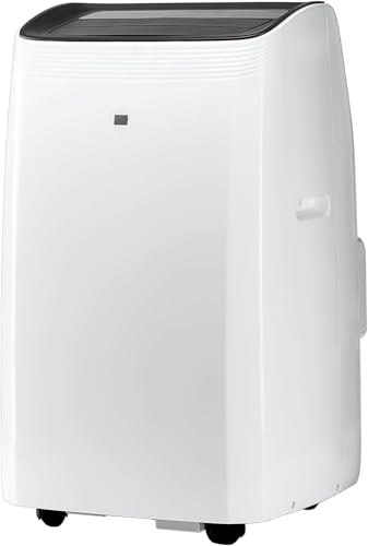 TCL Mobile Klimaanlage 12000 BTU (3,5kW) TAC-12CPB/MZW – 3-in-1 Funktion, 24h-Timer, Schlafmodus, leise, inkl. Abluftschlauch & Fernbedienung für Wohnzimmer, Büro, Schlafzimmer + Entfeuchterfunktion