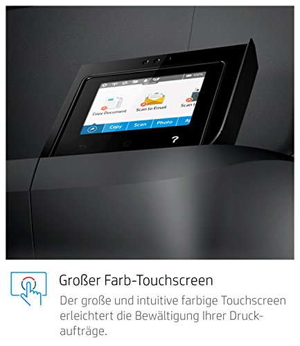 HP OfficeJet 250 mobiler Multifunktionsdrucker (Drucker Scanner, Kopierer, WLAN, ePrint, WiFi Direct, USB, 4800 x 1200 DPI) schwarz
