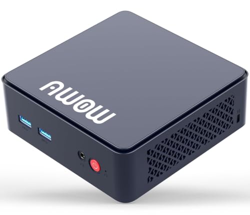 AWOW Mini PC mit N95, 16GB DDR4 RAM, 512GB SSD, 4K UHD, Dual Display, WiFi 5, BT 5.2, Gigabit LAN AK10