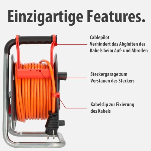 Brennenstuhl Garant V2 IP44 Kabeltrommel 25m outdoor, AT-N05V3V3-F 3G1,5