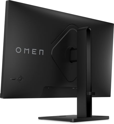 HP Omen 27q Gaming Monitor - 27 Zoll Bildschirm, QHD Display, 165Hz, AMD FreeSync Premium, 1 ms Reaktionszeit, 2X HDMI 2.0, Display Port 1.4, Audioausgang, schwarz