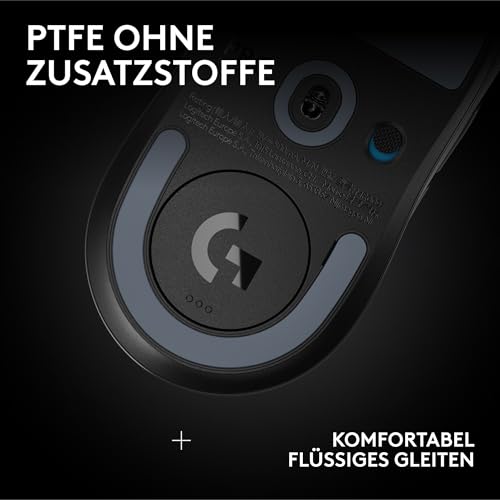 Logitech G PRO X SUPERLIGHT 2 SE kabellose Gaming-Maus | 60g Pro-Grade-Maus, 5 programmierbare Tasten, 44K-DPI-Sensor, 8.000 Hz Signalrate, USB-C-Ladefunktion, PC/Mac - Schwarz
